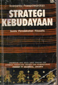 Strategi kebudayaan suatu pendekatan filosofis