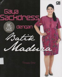 Gaya sackdress dengan batik madura