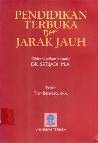 Pedidikan terbuka dan jarak jauh