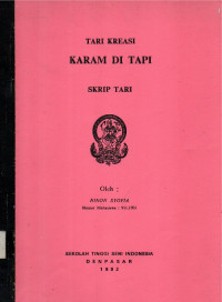 SKAR  :  Musik Diamuak Badai  Iringan Tari Karam Di Tapi