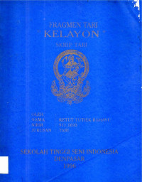 TARI : Fragmen Tari Kelayon