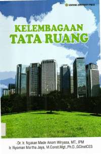 Kelembagaan tata ruang