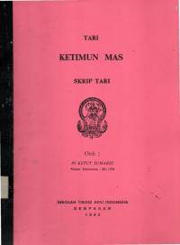 Skrip Tari: Tari Kreasi 