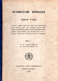 TARI : Sendratari kindama