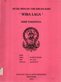 SKAR : Musik Iringan Tari Kreasi Baru Wira Laga