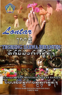 Lontar: Tegesing sarwa bebanten