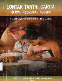 Lontar Tantri Carita  ( Kawi Indonesia Inggris )