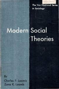 Modern social theories: selected american writers