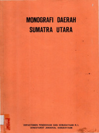 Monografi Daerah sumatra Utara