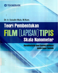 Teori Pembentukan Film ( Lapisan ) Tipis Skala Nanometer