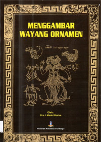 Menggambar wayang ornamen