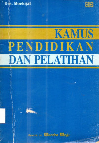 Kamus pendidikan dan pelatihan