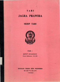 TARI : Jagra Prawira