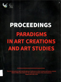 Proceedings paradigms in art creations and art studies