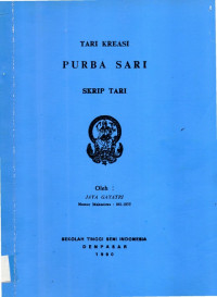 TARI  : Purba Sari