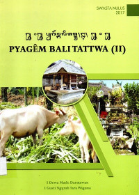 Pyagem Bali Tattwa (II)