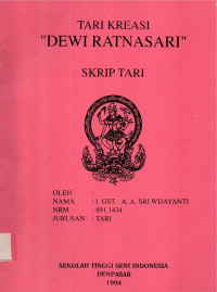 TARI : Tari kreasi Dewi Ratnasari