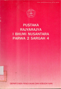 Pustaka rajyarajya i bhumi nusantara parwa 2 sargah 4