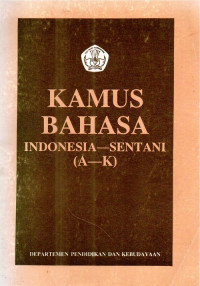 Kamus  Bahasa Indonesia   Indonesia  -  Sentani   (  A - K )