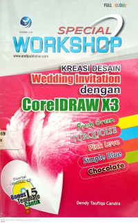 Kreasi desain wedding invitation dengan coreldraw X3