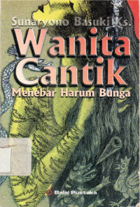 Wanita cantik menebar harum bunga