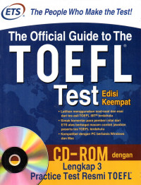 The Official Guide to the Toefl Test Edisi Keempat