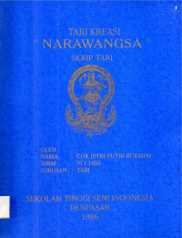 Skrip Tari: Tari Kreasi 