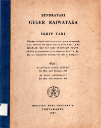 TARI :  Sendratari  Geger Raiwataka