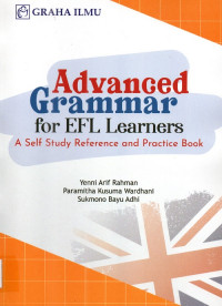 Advanced Grammar for EFL Learners A Self Study Reference and Pratice Book