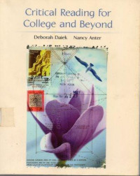 Critical reading for college and beyond
