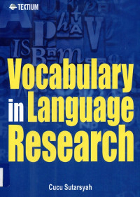 Vocabulary in Language Researech
